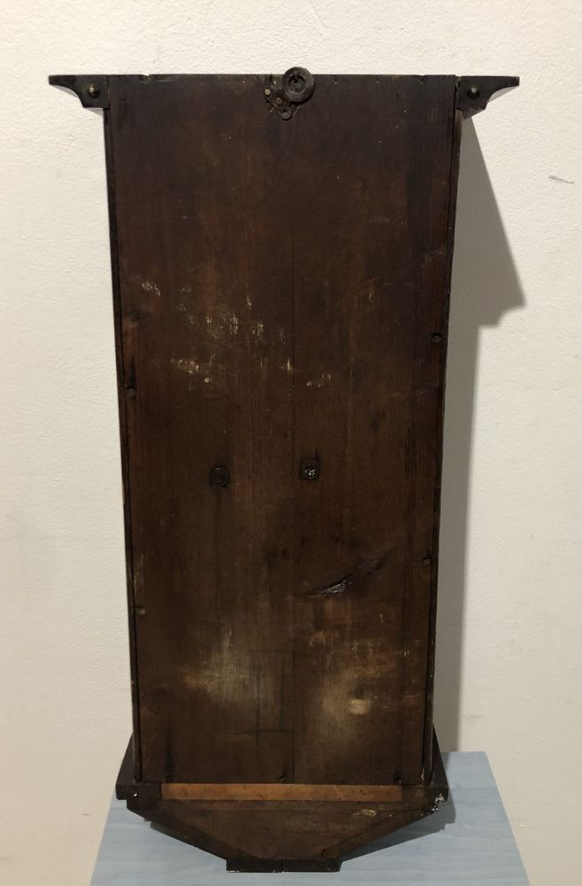 Pendulă Vintage din Lemn; Ceas Vechi Perete