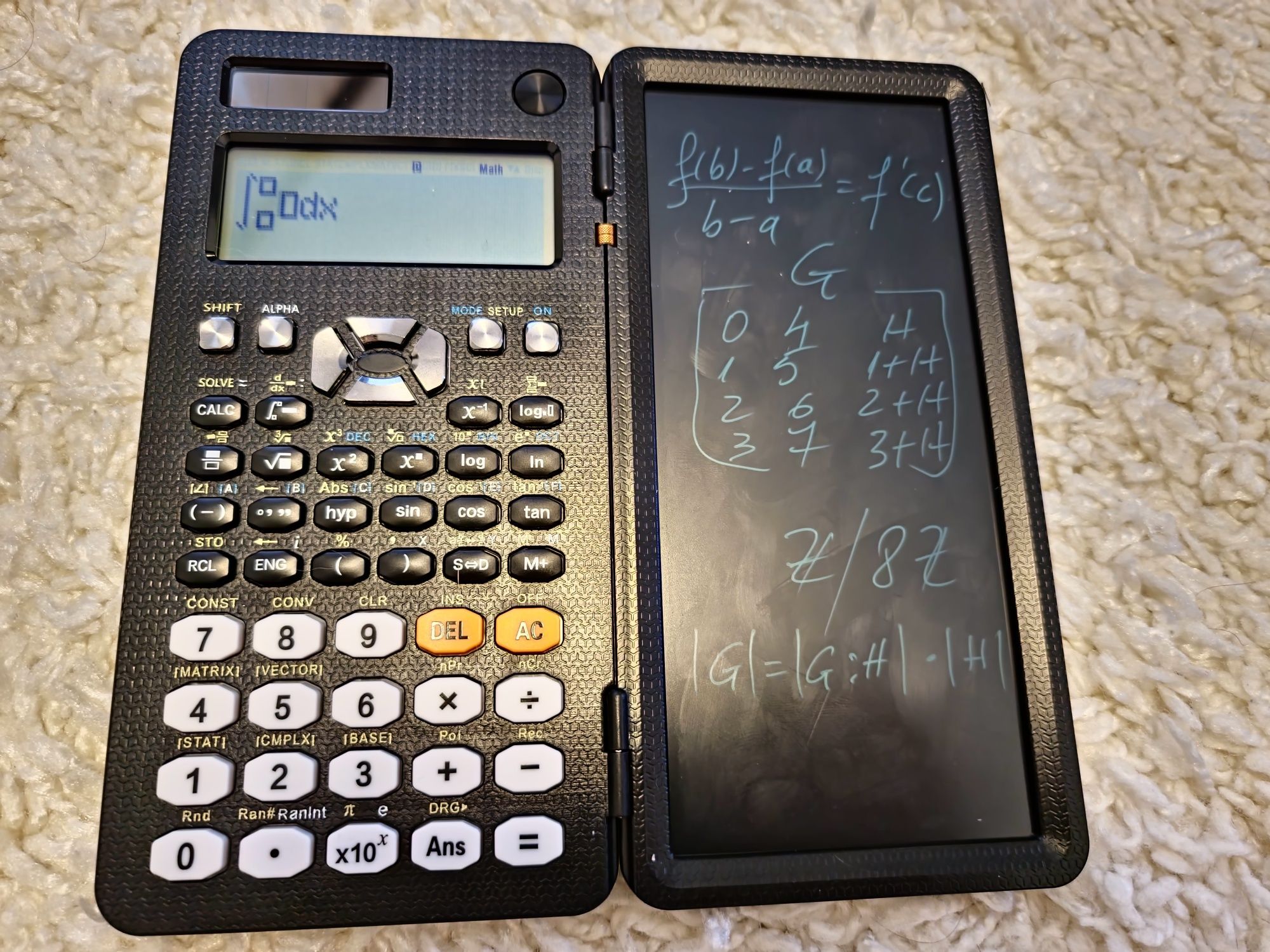 Calculator Ştiinţific + ePad Writer NY-991ES, Texas Instruments 30XIIS