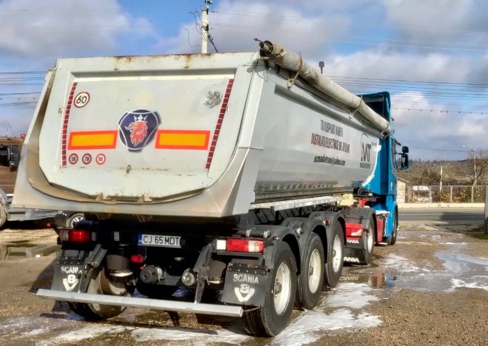 De vânzare ansamblu SCANIA R450 + Semiremorcă F.X.MEILLER 2016