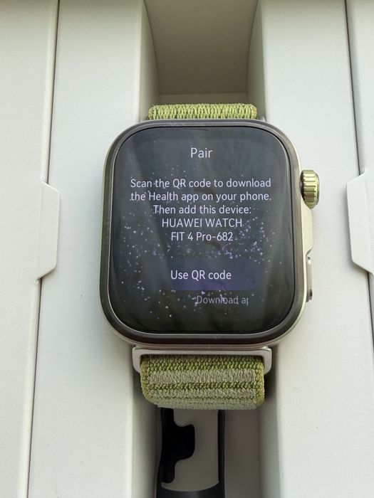 Huawei watch fit 4 pro