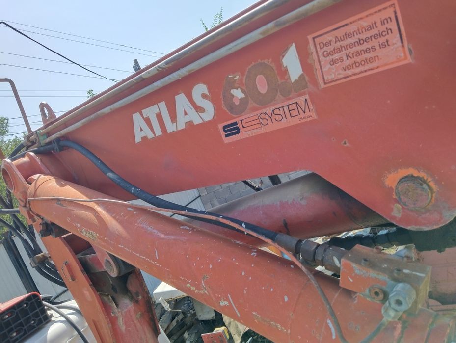 Кму робот Атлас 3т 6.5 6 м ТОЛЬКО МАНИПУЛЯТОР