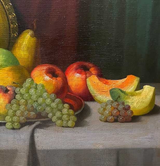 IMPECABIL! Tablou VECHI, mare, 80x60cm+R, ulei/pz NANDORY Sandor COTAT