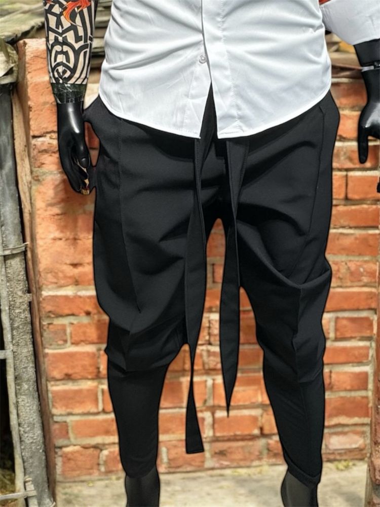 Pantaloni Casual/Elegant cu Snur lung, calitate Top!