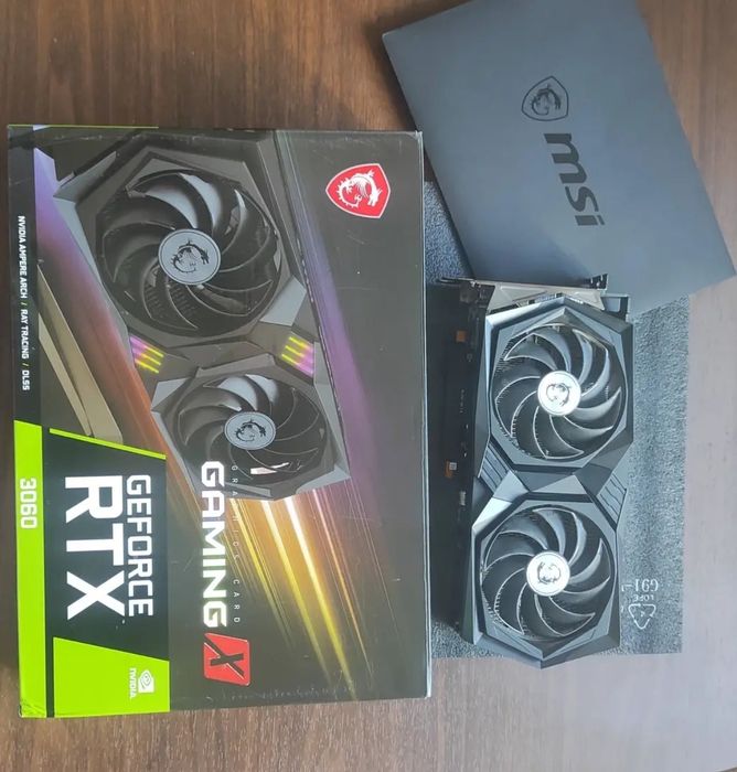 MSI GamingX RTX 3060 12Gb видеокарта