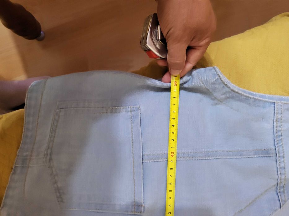 Vesta blue jeans denim 2XL nou nepurtat.