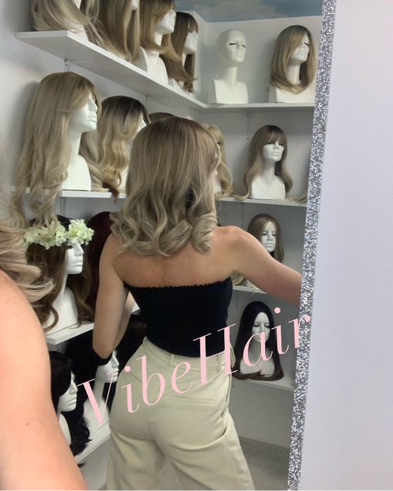 Perucă ombre breton lung