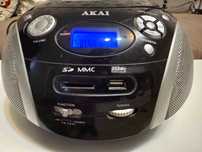 Radiocasetofon CD / MP3 player Akai