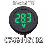 Voltmetru Auto Moto Tractor Camion Trotineta Scuter Electric 0-100V-T9