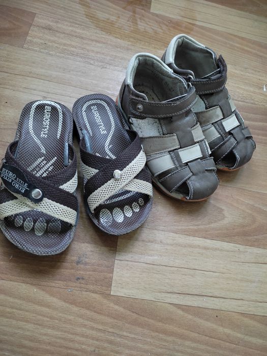 Сандали и шлепка