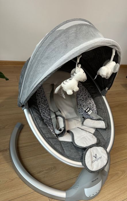 Електрическа люлка Cangaroo - iSwing, графит