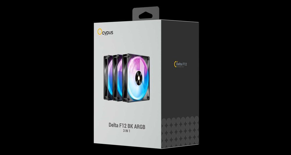 Ocypus Delta F12 ARGB 3IN1