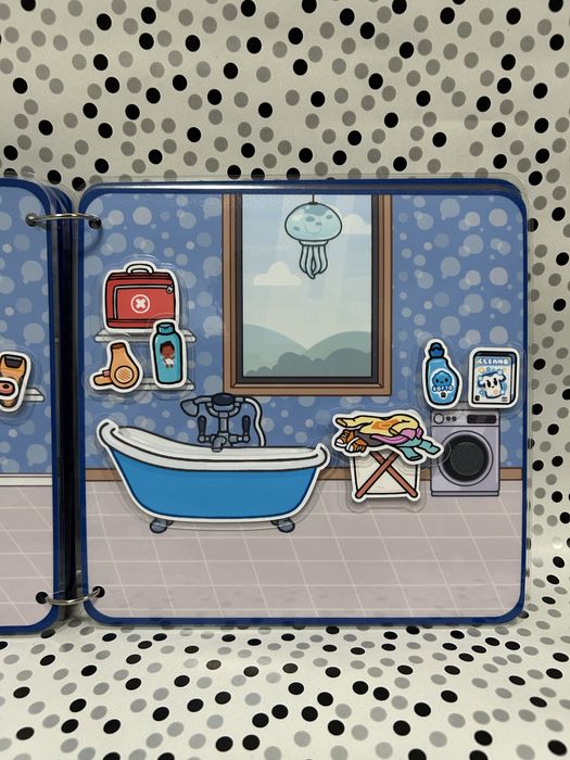 Албум с велкро лепенки Тока Бока Къщата на моите мечти