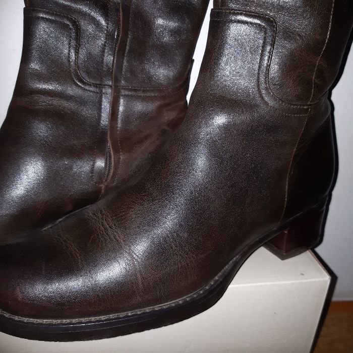 Cizme de piele naturala