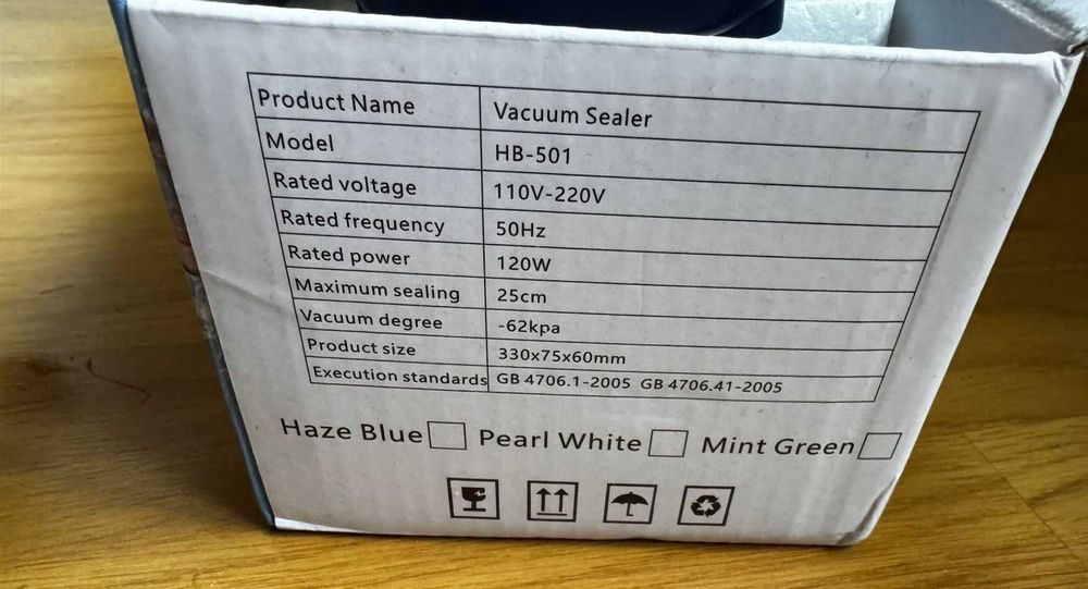 Mașină de vidat alimente – ideală pentru congelare și sous-vide