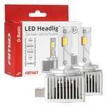 Led крушки за кола серия d-basic d1s d1r 6000k canbus amio-03626