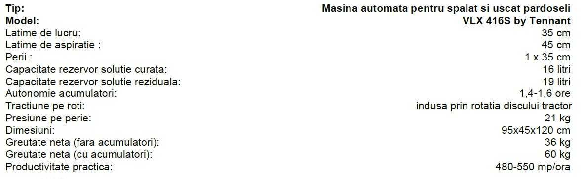 Necesar clinici medicale Masina de spalat Aspirator umed uscat