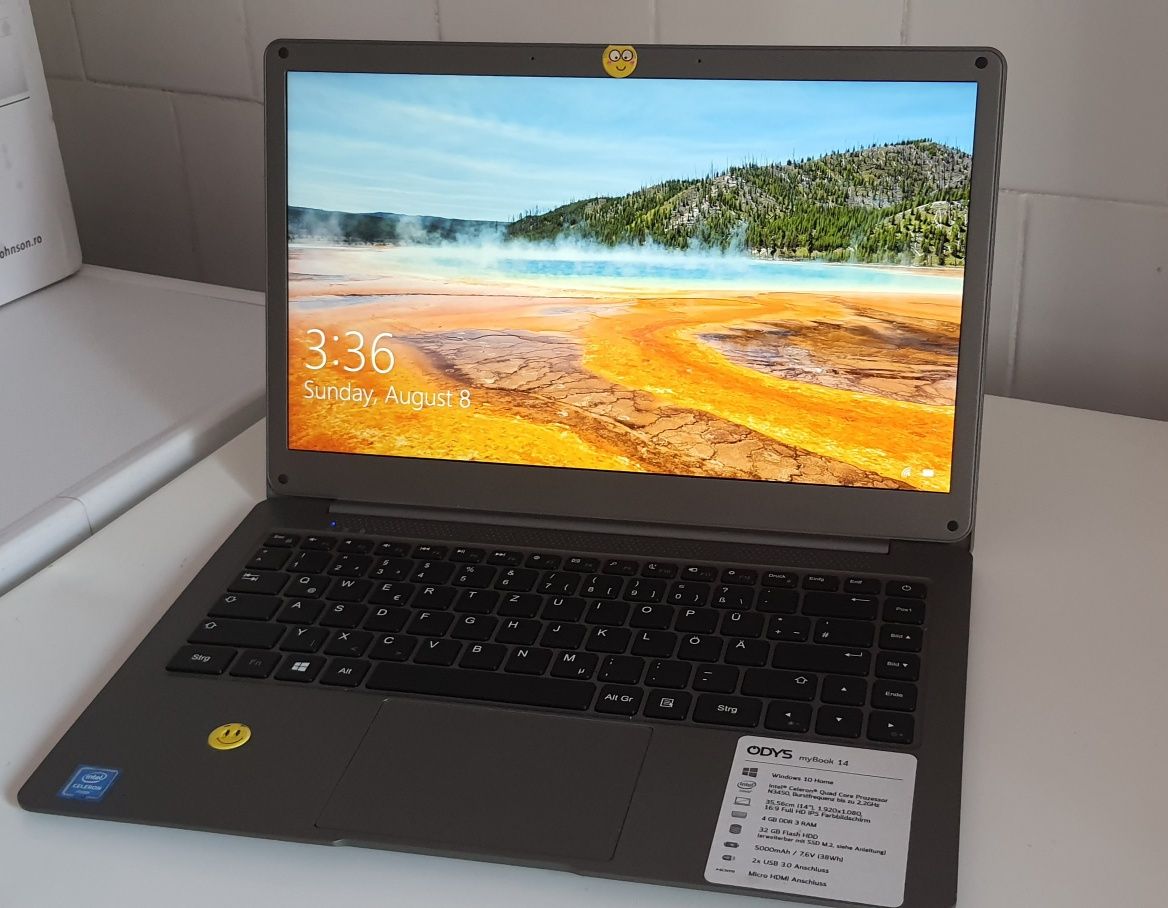 Laptop ODYS 14.1" -ultrasubtire