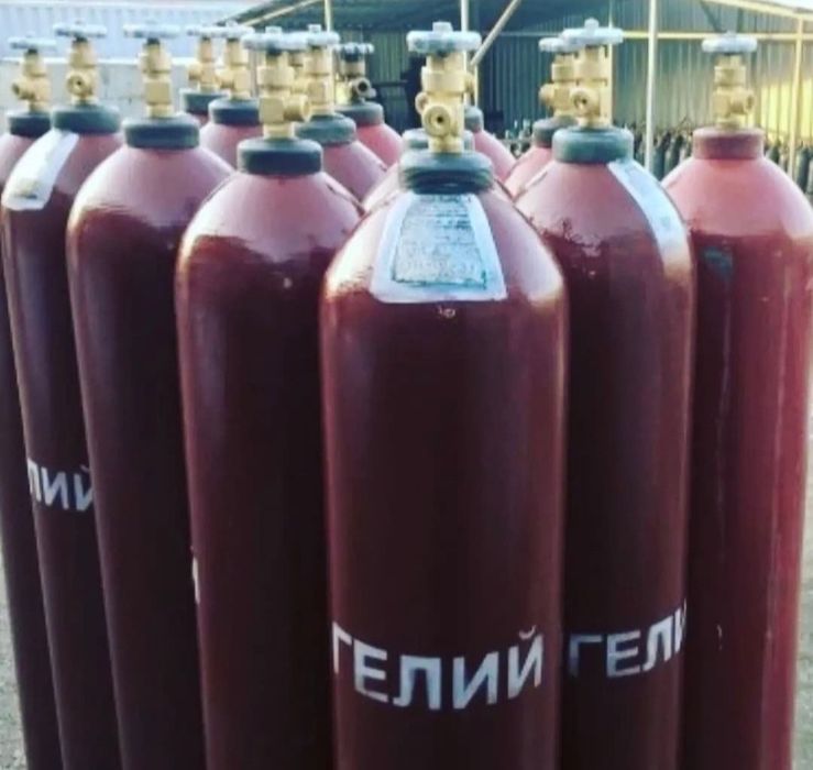 Гелий для шаров, Гелий газ
