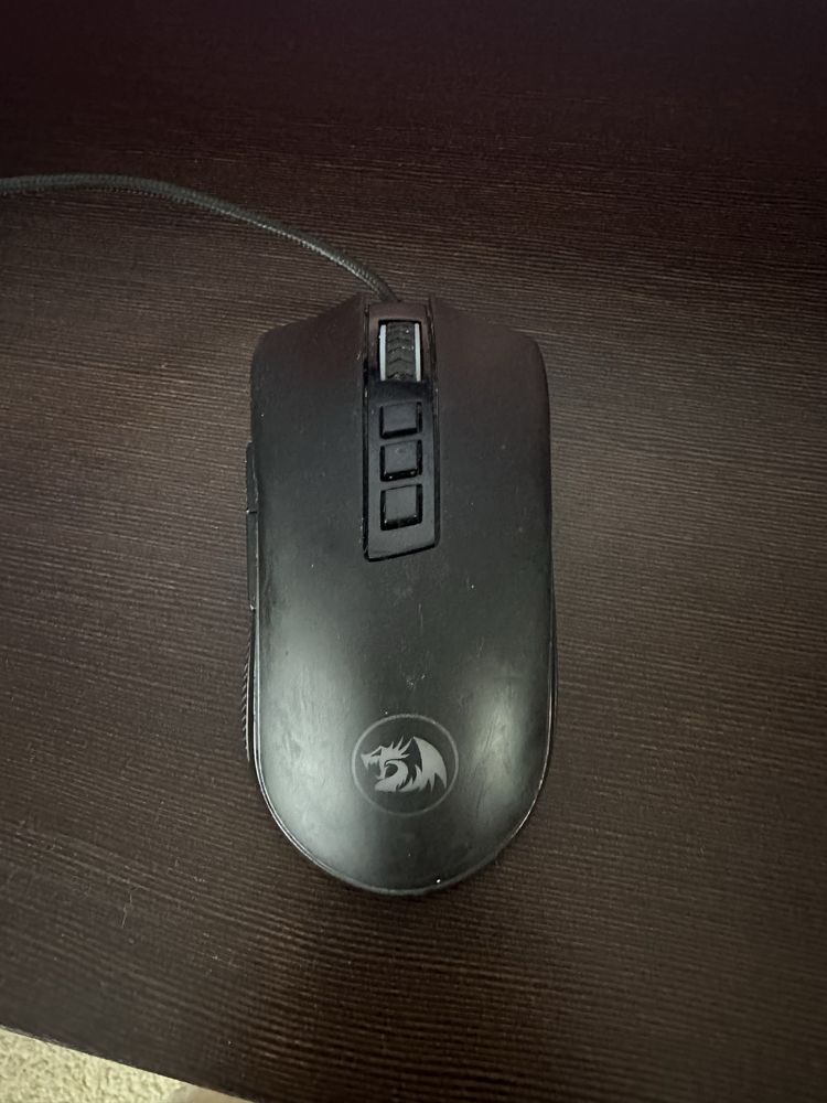 Tastatura Trust GXT Asta, Mouse Redragon Cobra-FPS, Casti Trust GXT