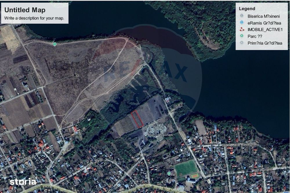 Teren de vânzare cu deschidere la lac – 2136 mp | Grădiștea, Ilfov