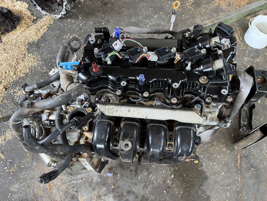 Двигател Toyota 1NR-FE + скоростна кутия C201G210 – 90 000 км