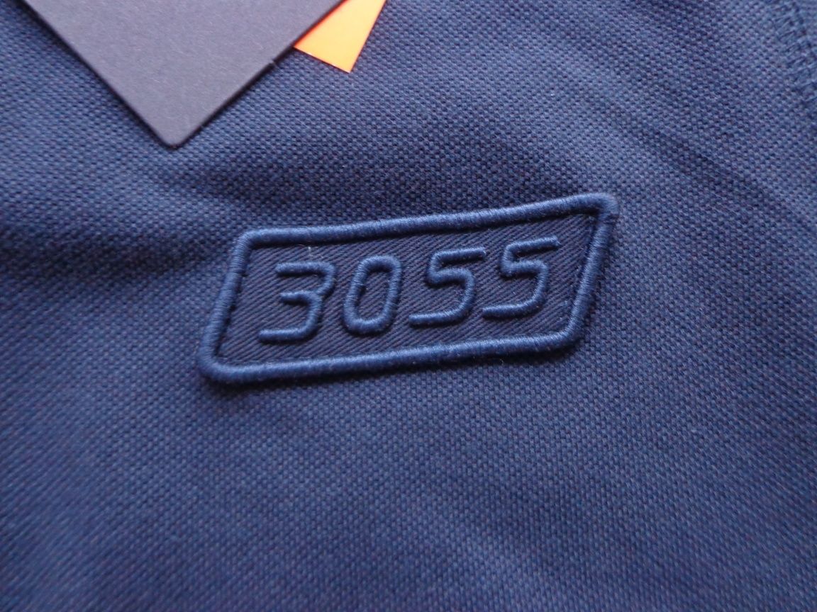 Мъжка поло тениска BOSS Cotton Polo T-shirt