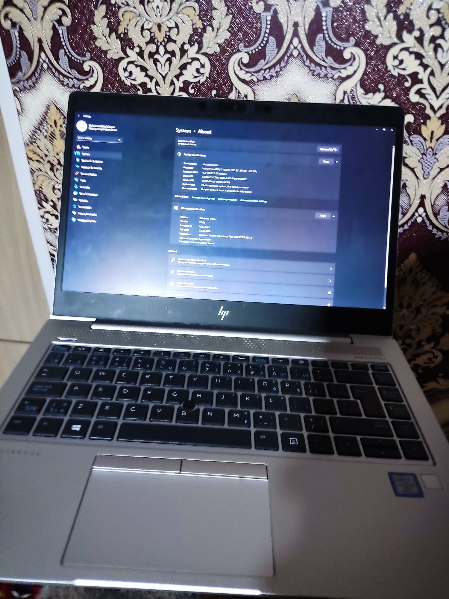 HpElitebook korinishi yaxshi