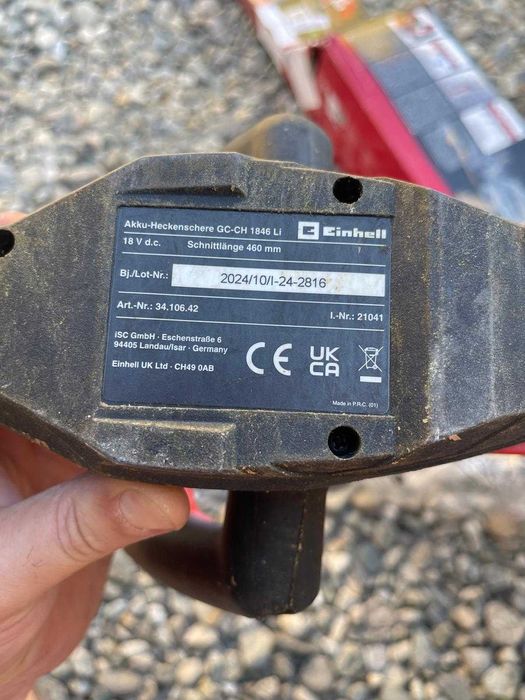 Trimmer gard viu Einhell Power-X-Change GE-CH 1846 Li