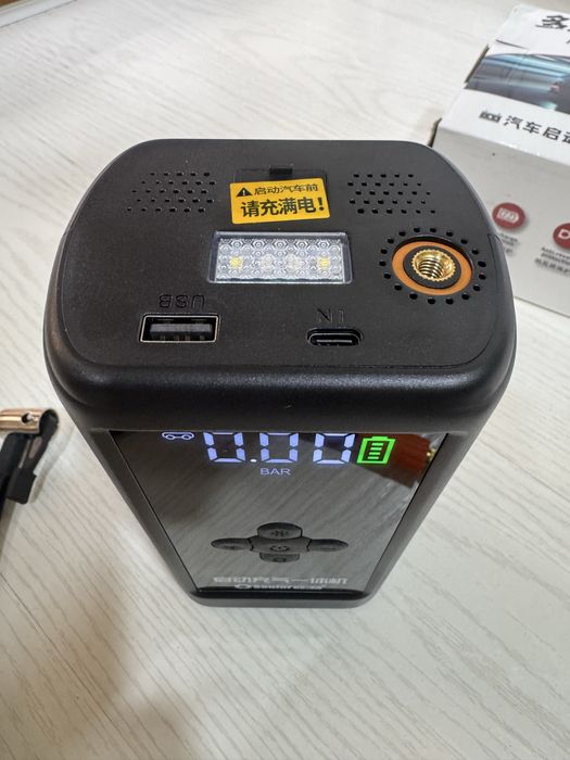 Пуско-зарядный компрессор SOULOR 4 в 1