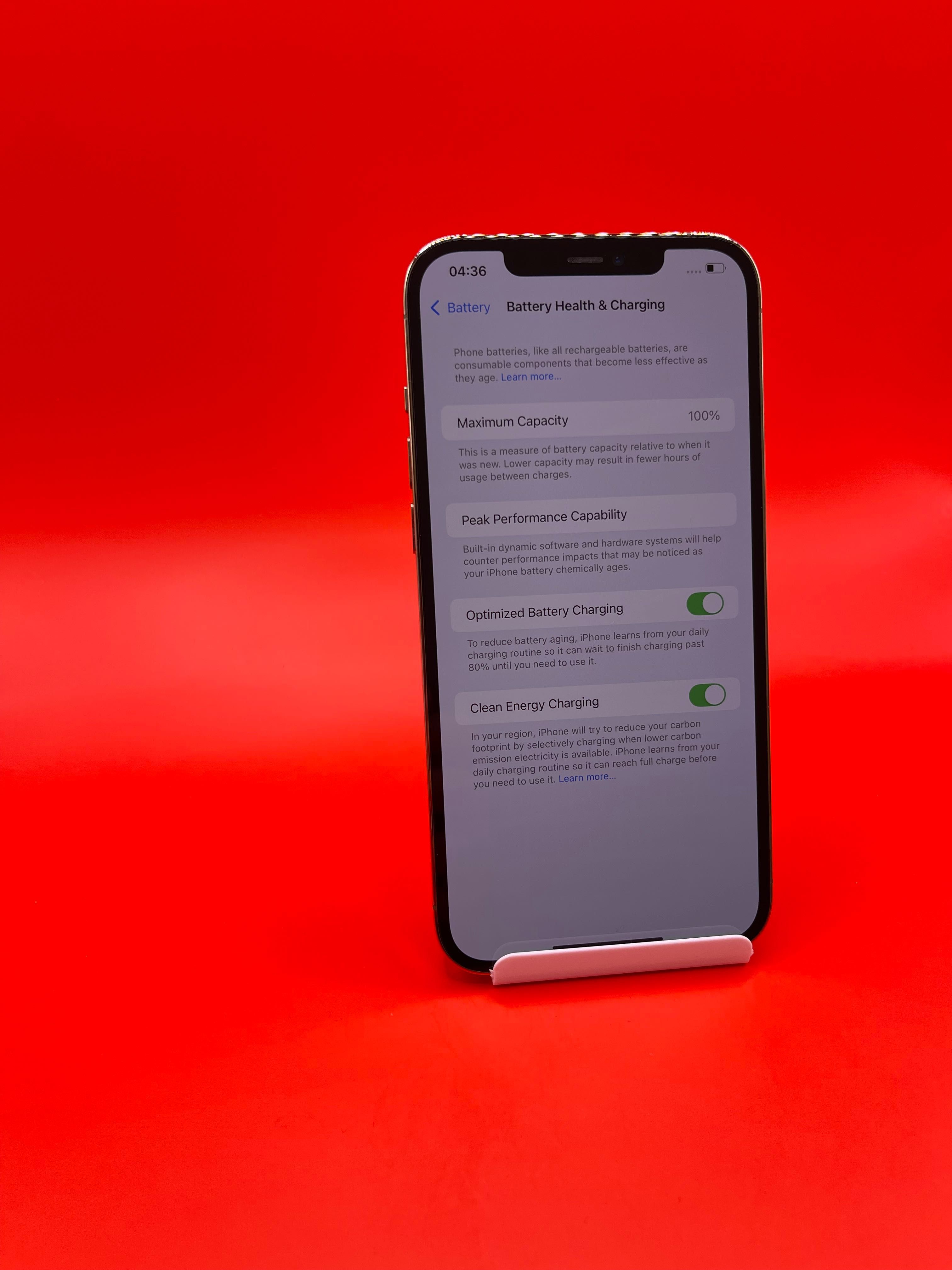 iPhone 12 Pro Max, memorie internă 128gb, sănătate baterie 100%