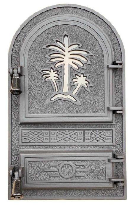 Usa soba Palmier cu sticla