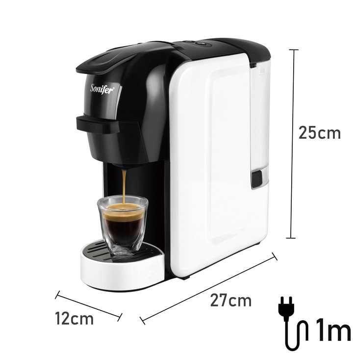 Кофемашина Sonifer 3в1  капсульная Молотый Nespresso, Dolce Gusto