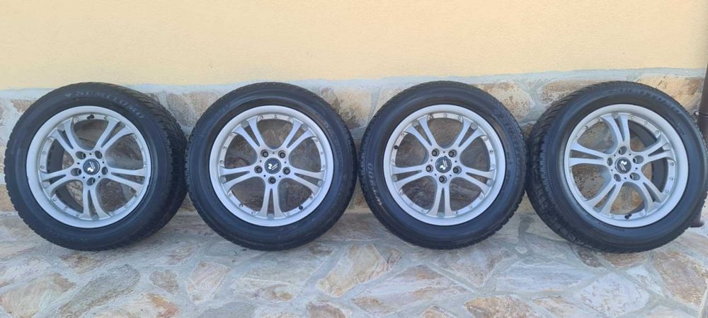 Зимни гуми 225/55/17  Джанти 17/7J  114мм /5