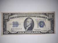 Bancnota 10$ dolari SUA / US Dollar Silver Certificate Series 1934