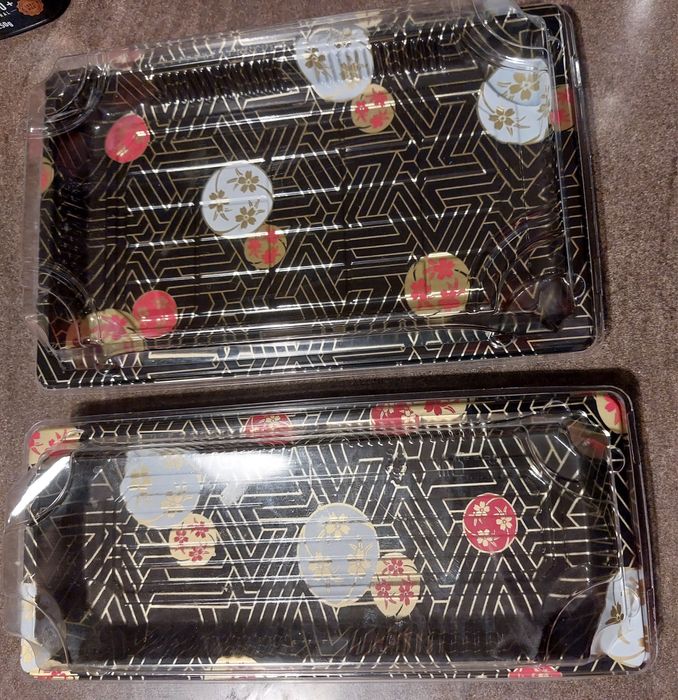 Caserole SUSHI +capac model 220*90mm (400 buc.)!