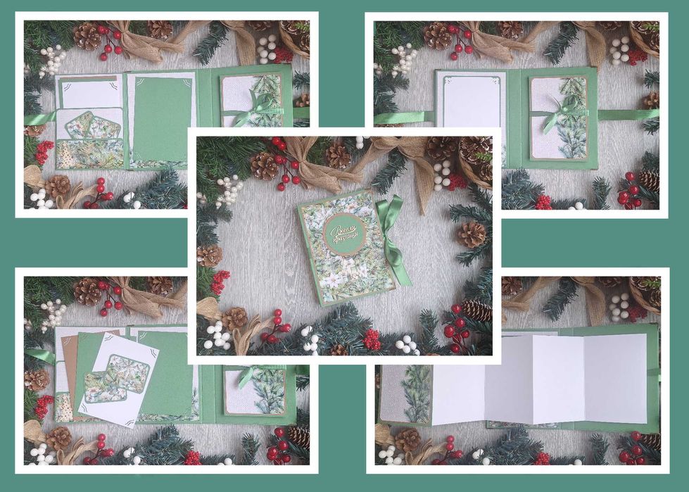 Коледни комплекти „Коледна магия в спомени и сладост“, ръчна изработка