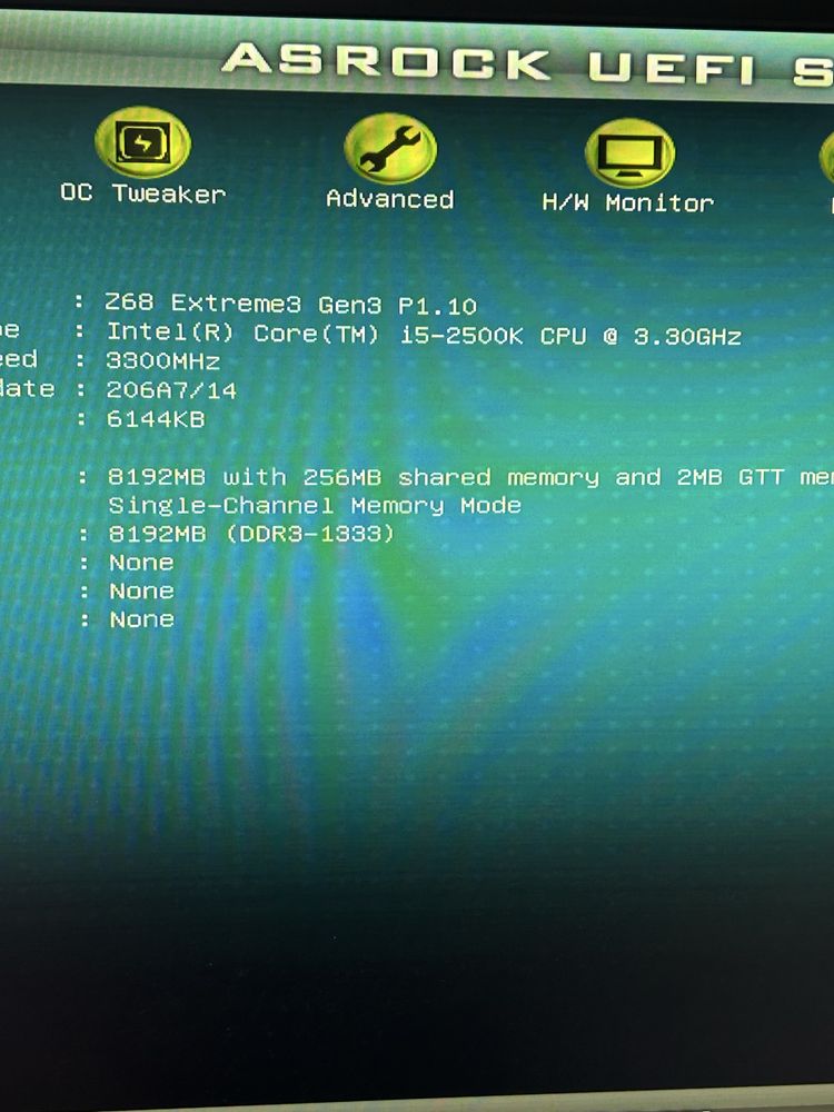 Kit i5 2500k placa de baza ram
