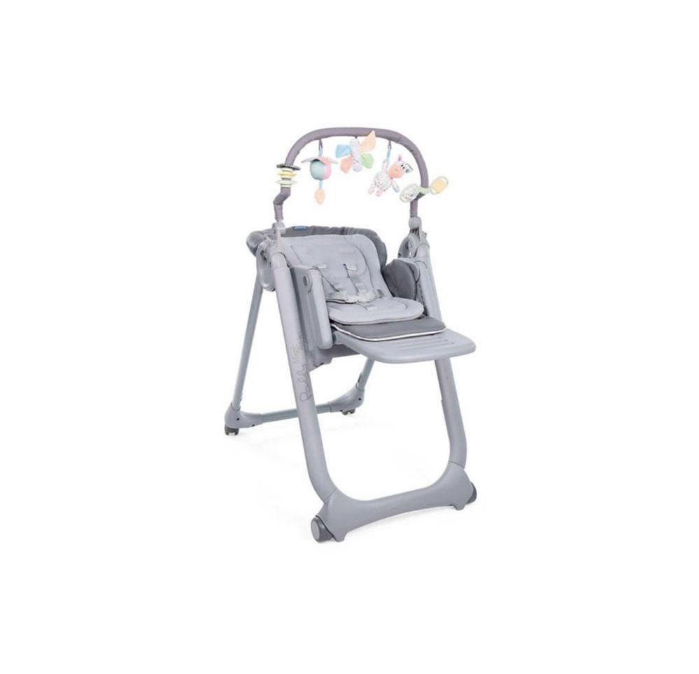 Стульчик для кормления Chicco Polly Magic Relax Graphite