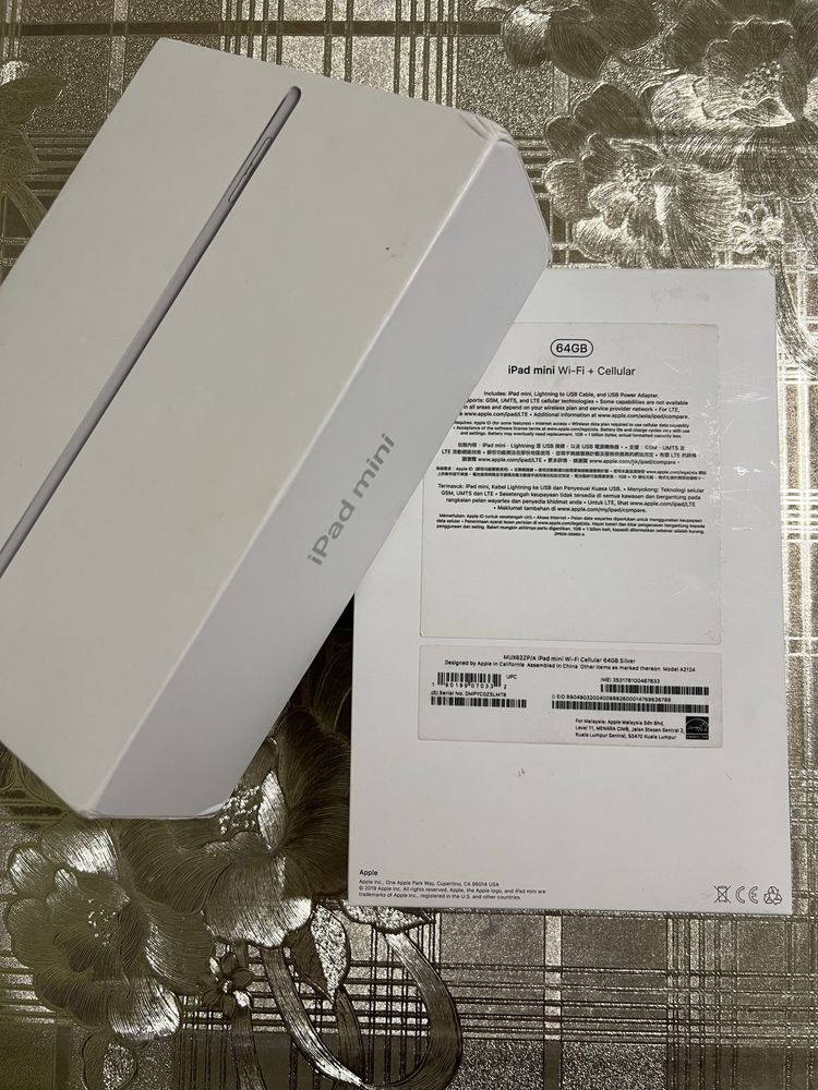 iPad Mini 5 4G/LTE