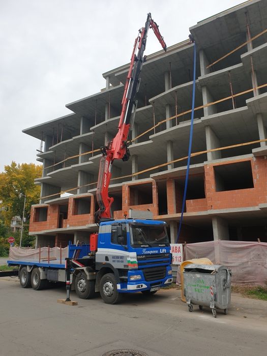 Камион с кран  16т 30м