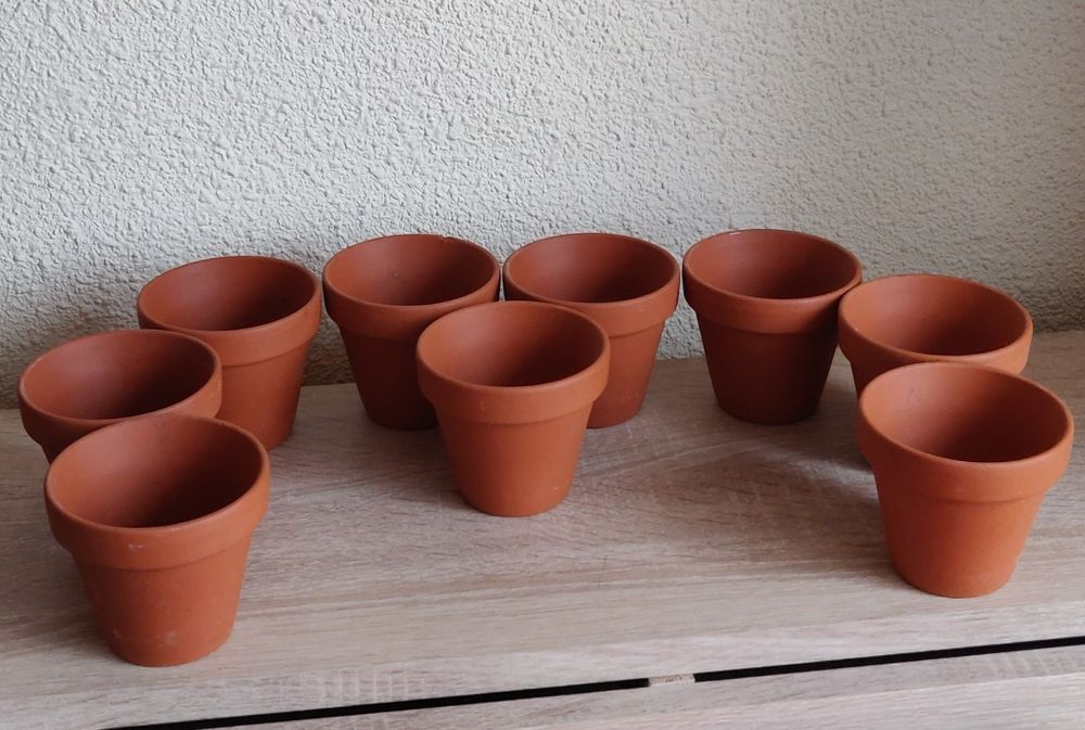 Set 9 ghivece ceramică