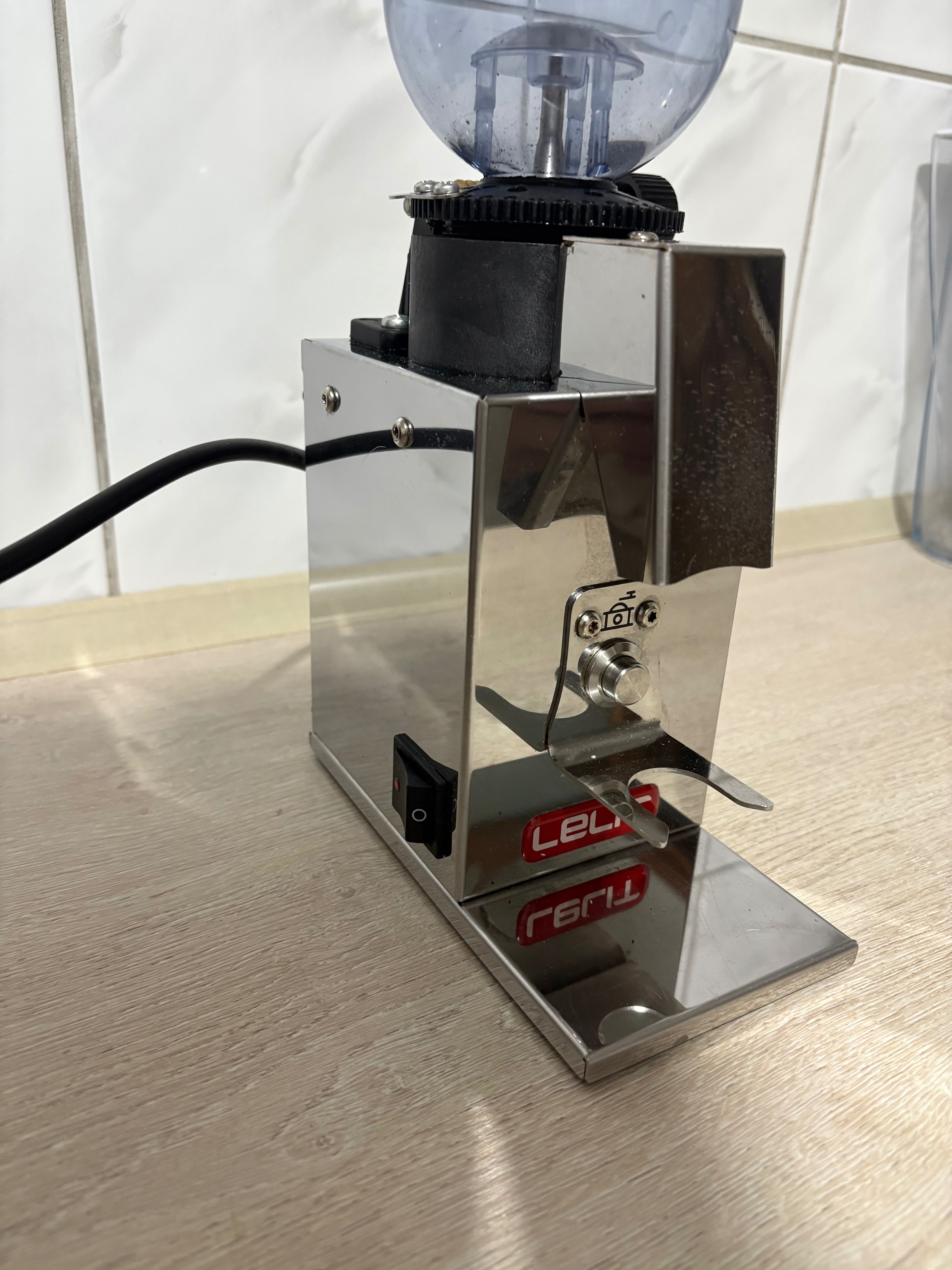 Rasnita de cafea Lelit PL043MMI, 150 W, Inox - 780 lei