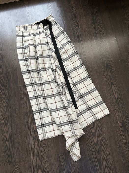 Юбка на запах дизайнерская