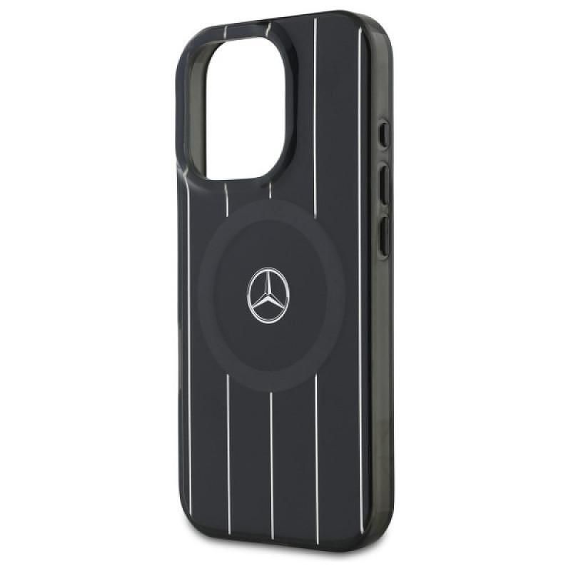 Mercedes hardcase double layer crossed lines magsafe – iphone 16 pro (