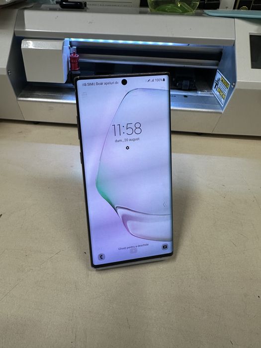 Samsung note 10 plus / 256 gb / folie sticla cadou