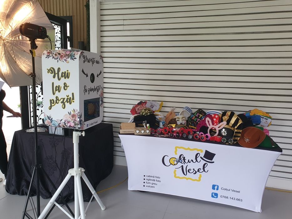 Cabina foto/ prețuri începând cu 600 lei