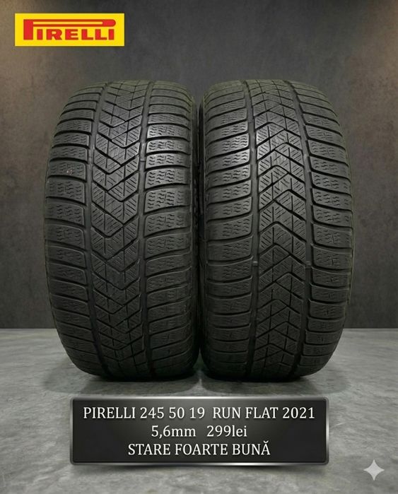 245/50R19 Pirelli 2021 run flat stare foarte buna