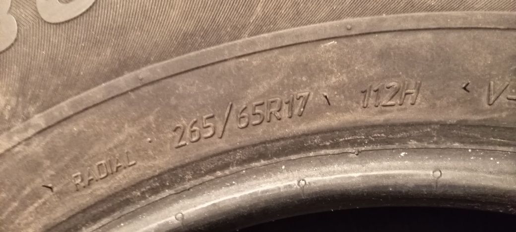 Шины 265/65 R17 б/у