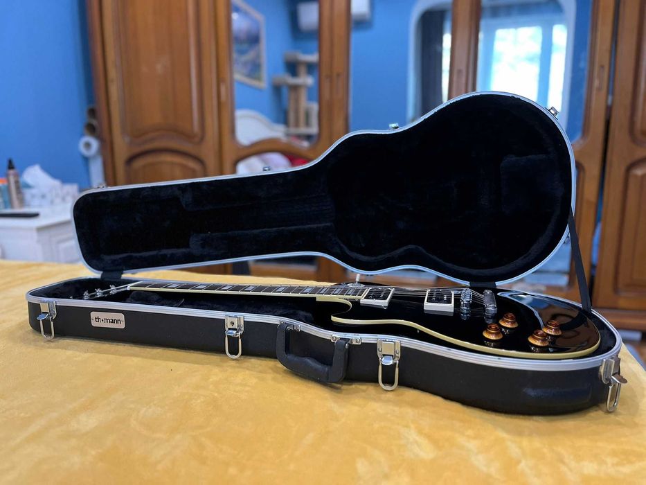 Chiatara electrica Epiphone Les Paul Standard Ebony LEFT HAND