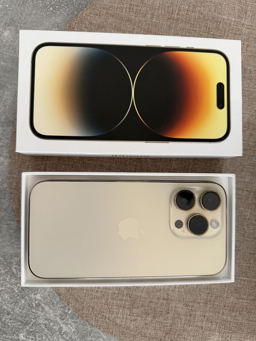 Златен iphone 14 pro 256GB